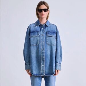 Apiece Apart Pia Oversized Jean Jacket